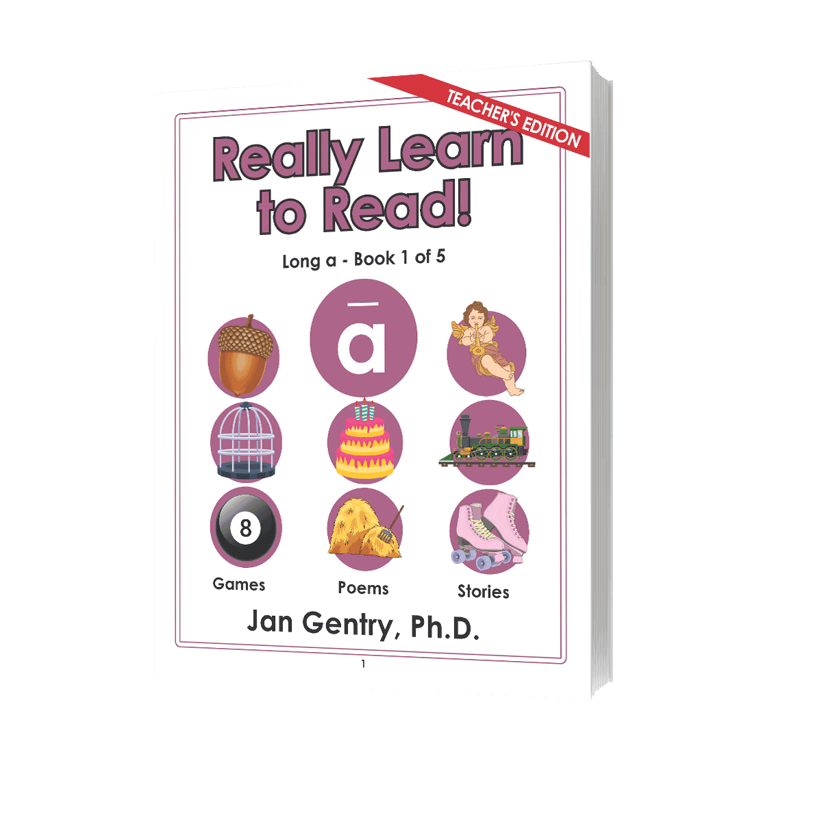 Long A Book 1 Of 5 Really Learn To Read 