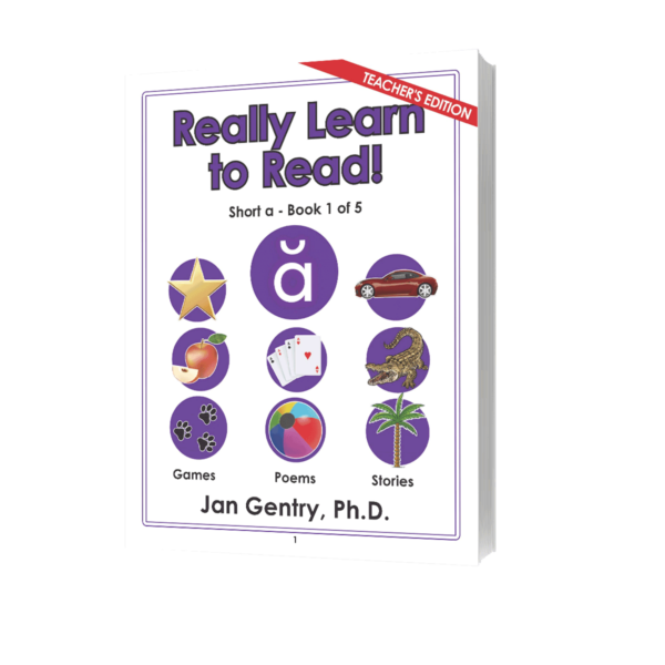 Really Learn To Read! Short a - Book 1 - Teacher's Edition