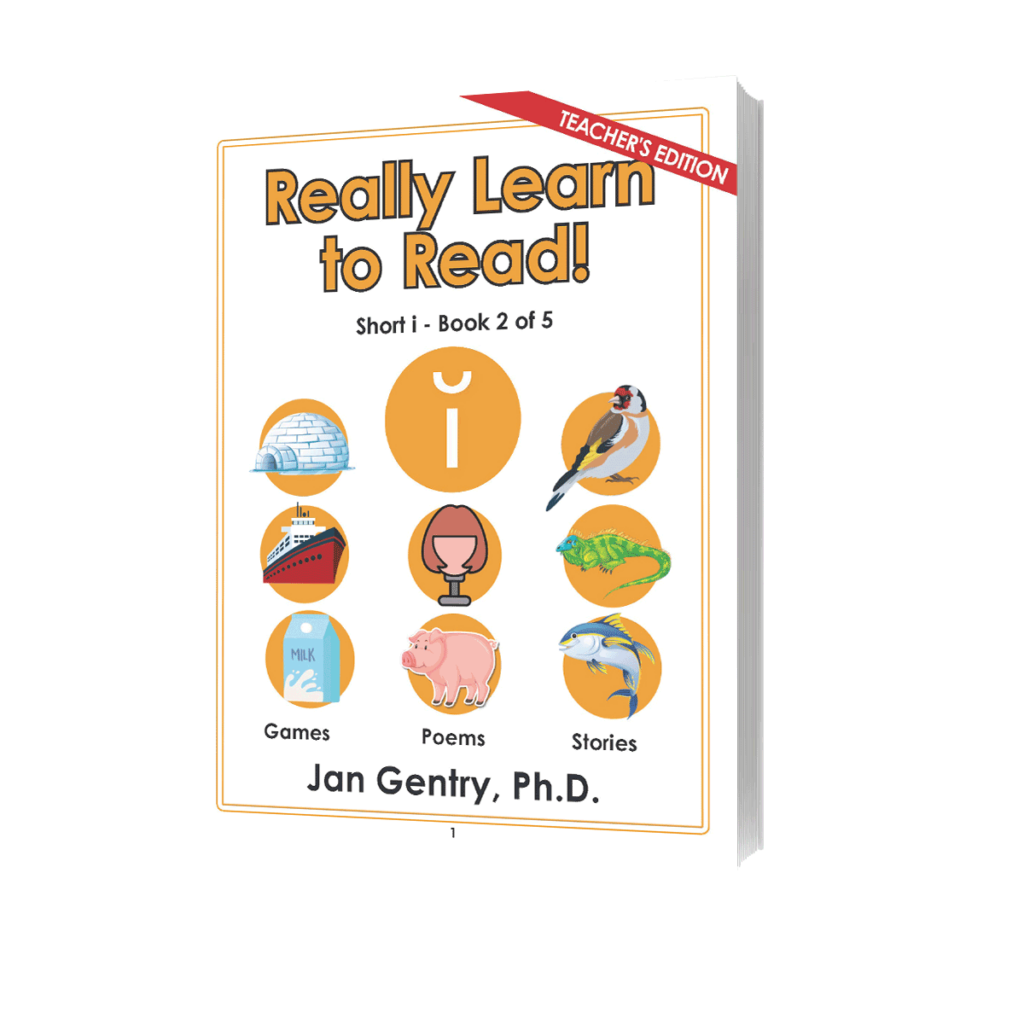 Really Learn to Read - Short i Reading Activity - Teacher's Edition