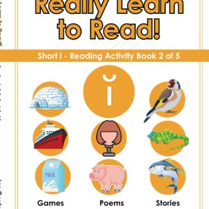Really Learn To Read - Short i: Reading Activity Book 2 of 5