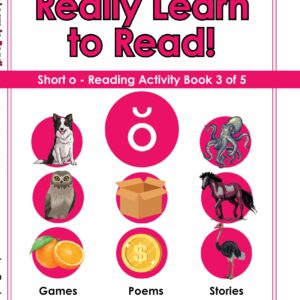 Really Learn To Read - Short o: Reading Activity Book 3 of 5