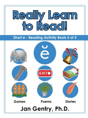 Really Learn To Read - Short e: Reading Activity Book 5 of 5