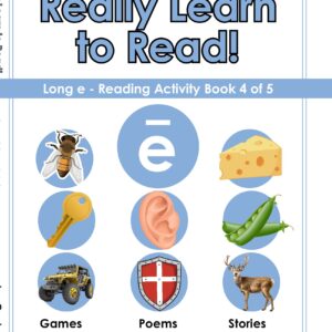 Really Learn To Read - Long e: Reading Activity Book 4 of 5