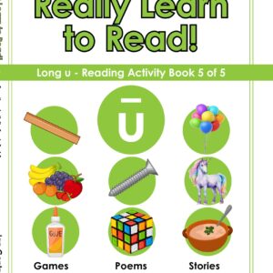 Really Learn To Read - Long u: Reading Activity Book 5 of 5
