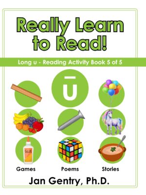 Really Learn To Read - Long u: Reading Activity Book 5 of 5
